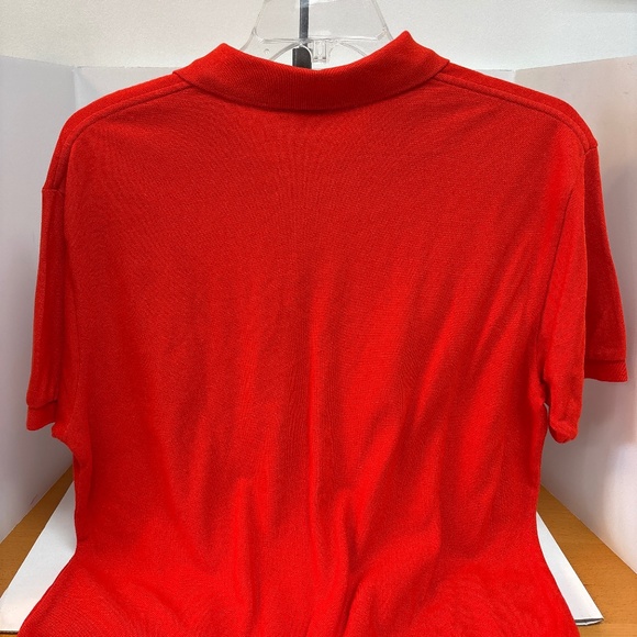 NWT Men’s Polo Ralph Lauren Orange Cotton Knit Shirt Size Large - Picture 5 of 5